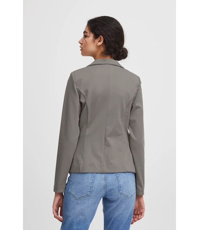 ICHI Kate Blazer - Driftwood