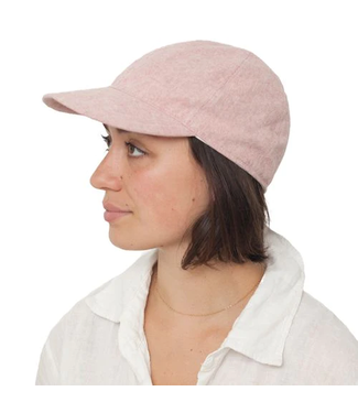 Puffin Gear Linen Tweed Ball Cap - Berry