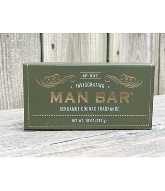 San Francisco Soap Company Man Bar - Bergamot Cognac