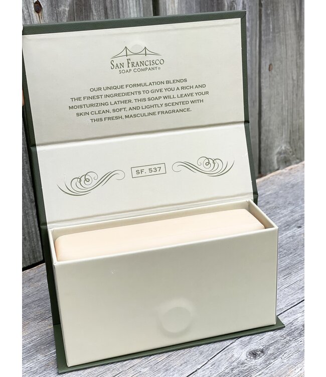 San Francisco Soap Company Man Bar - Bergamot Cognac