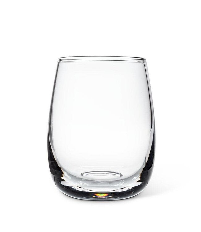 Abbott Thick Scissor Cut Stemless Goblet