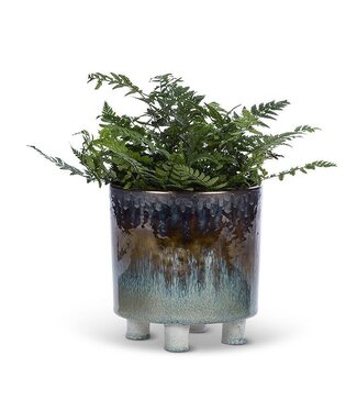 Abbott Ombre Glazed Planter - Small