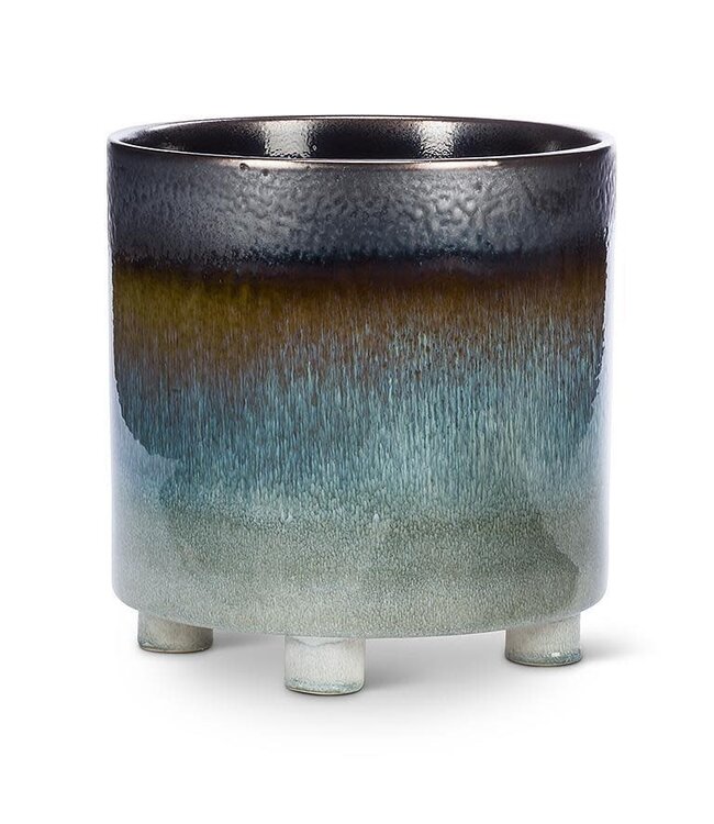Abbott Ombre Glazed Planter - Large
