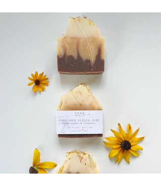 Soak Bath Co Sunflower Fields Soap Bar