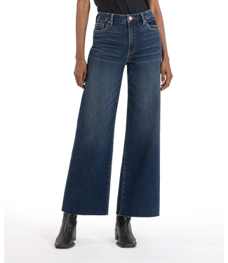 KUT Jeans Meg High Rise Wide Leg - Dark Wash