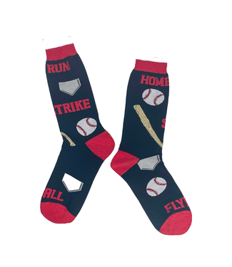 Plainsbreaker Men's Crew Socks -  Baseball