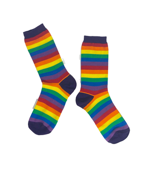 Plainsbreaker Women's Crew Socks -  Rainbow