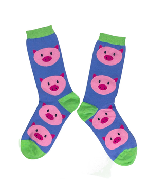 Plainsbreaker Women's Crew Socks -  Piggy