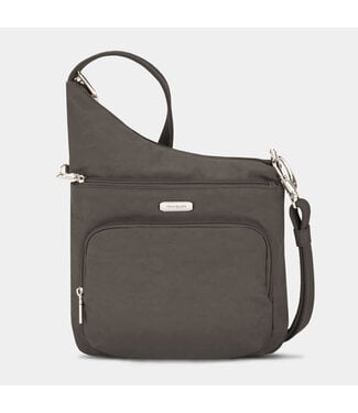 Travelon Anti-Theft Essentials Asymmetric Crossbody - Smoke