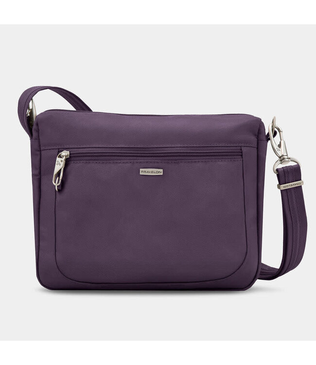 Travelon Anti-Theft Classic Small Crossbody - Purple