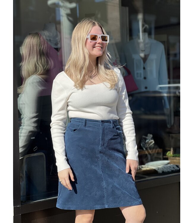 Cord top skirt toronto