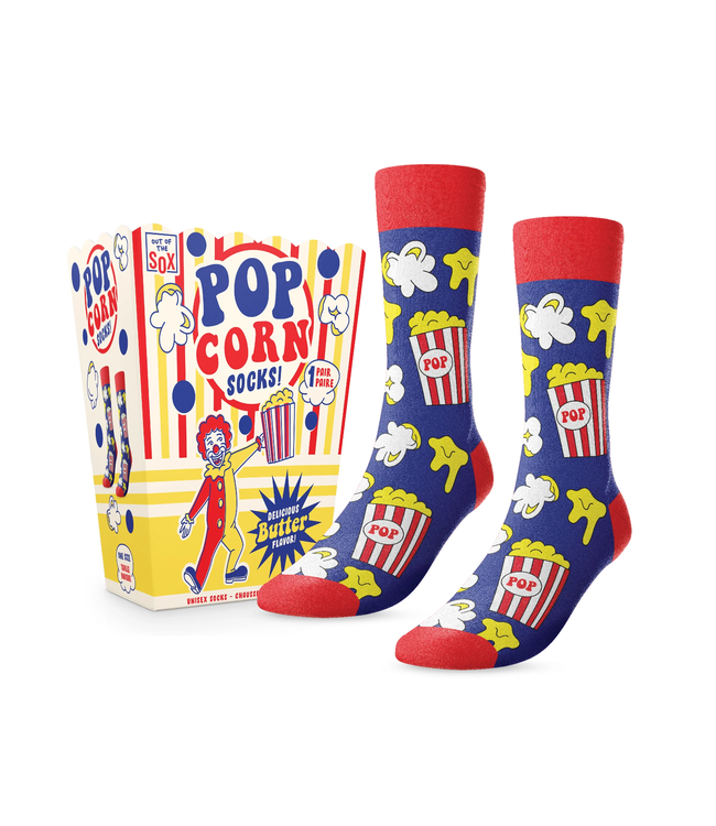 Main and Local Socks - Popcorn