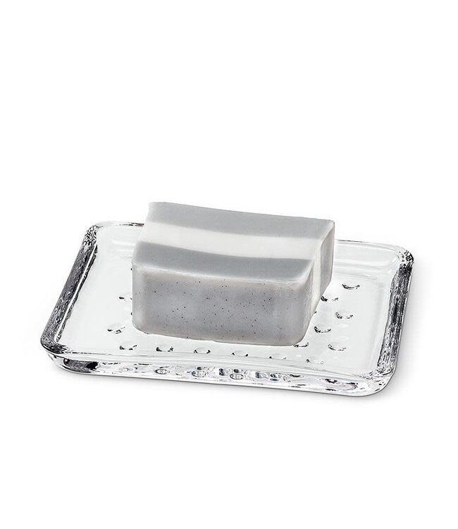 Abbott Glass Rectangular Soap Dish