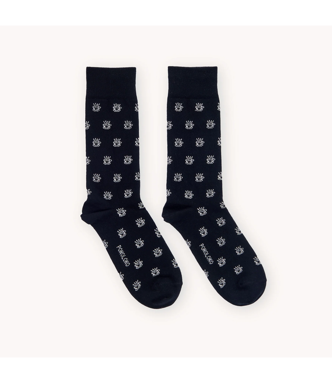 Pokoloko Pima Socks - Coffee Lover