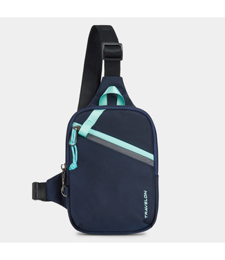 Travelon Anti-Theft Compact Sling Bag - Galaxy Blue