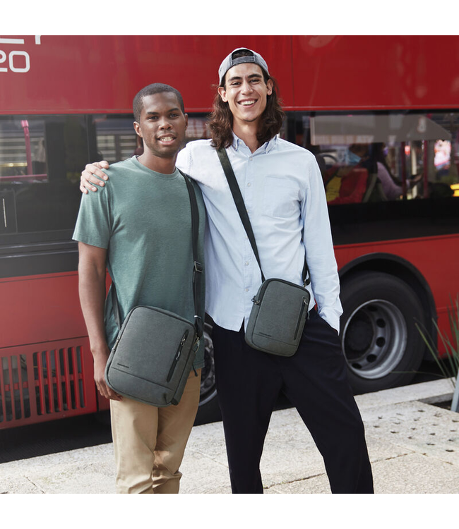 Travelon Anti-Theft Urban Tour Crossbody Bag - Slate