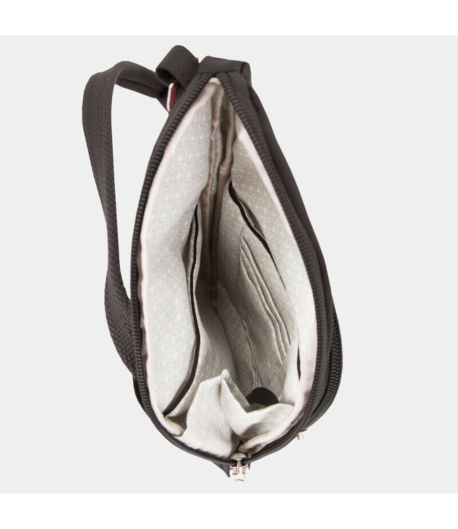 Travelon Anti-Theft Mini Asymmetric Crossbody - Black