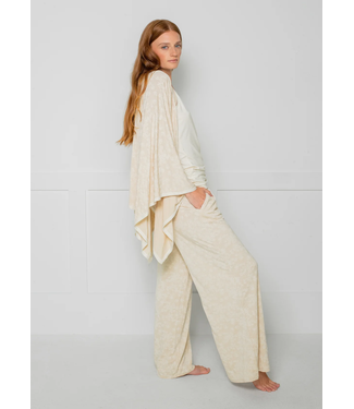 LatteLove Pajama Cape - Sandshell Combo