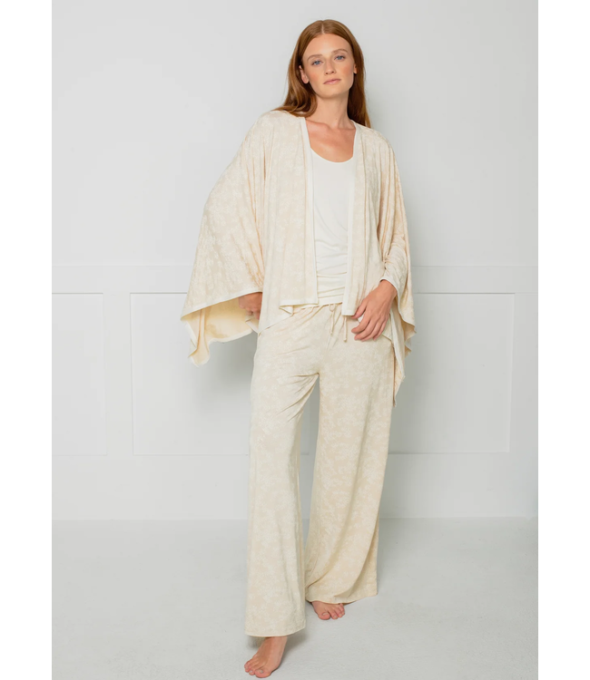 LatteLove Pajama Cape - Sandshell Combo