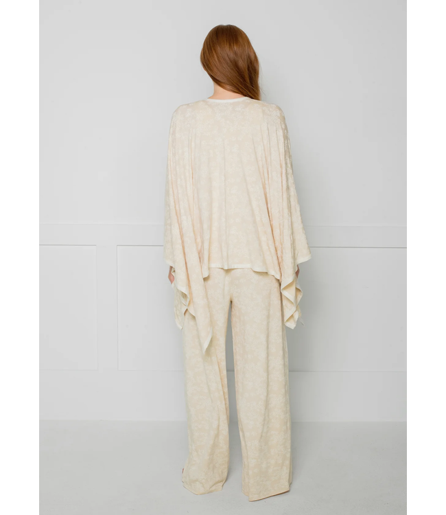 LatteLove Pajama Cape - Sandshell Combo