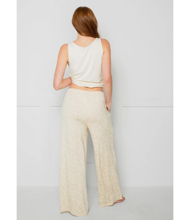 LatteLove Pajama Tank Top - Cream