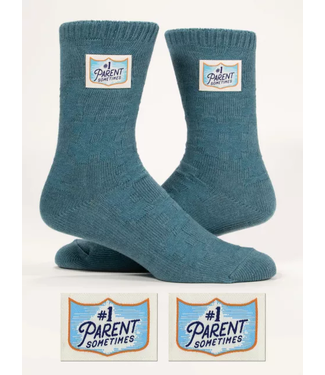 Blue Q #1 Parent Sometimes Tag Socks - Women's