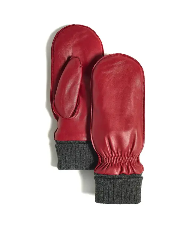 Brume World Dartmouth Mitt - Dark Red