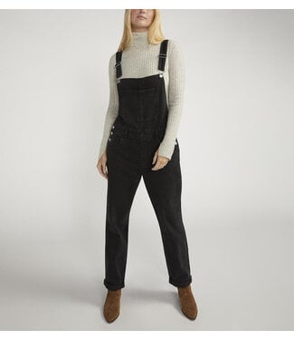 Silver Jeans Baggy Overall - Black