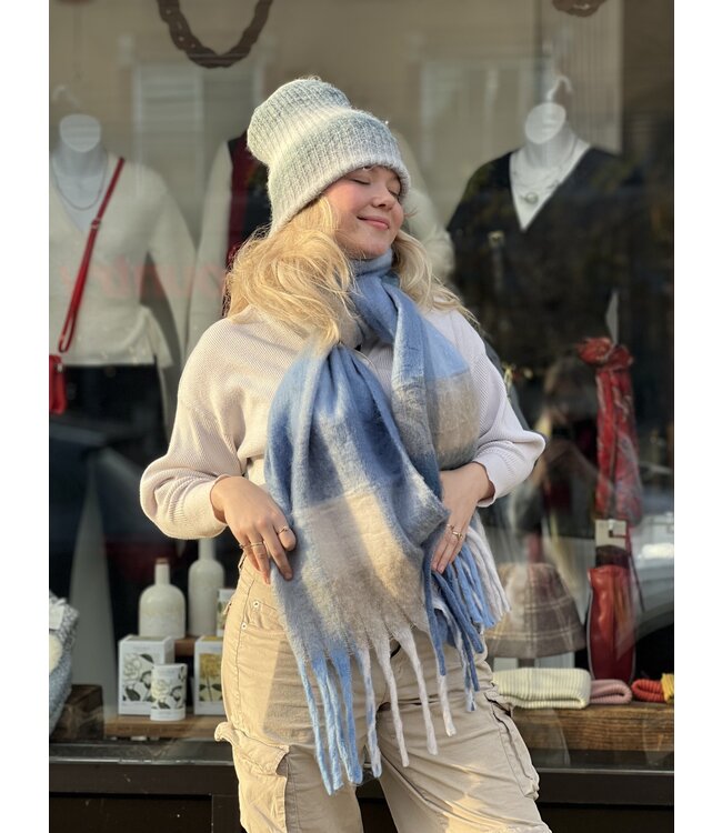 Multicoloured Cashmere Scarf - Assorted