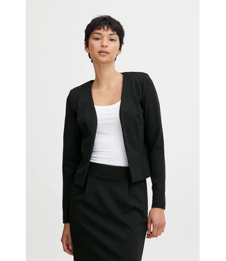 ICHI Kate Short Blazer - Black