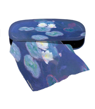 Spectacle Case w/ Cleaning Cloth - Monet - Waterlily