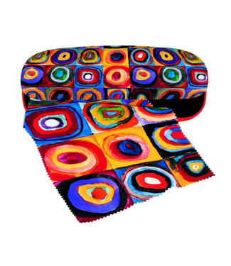 Spectacle Case w/ Cleaning Cloth - Kadinsky - Color Study
