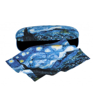 Spectacle Case w/ Cleaning Cloth - Starry Night