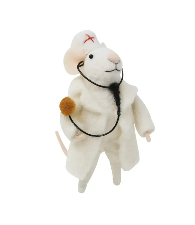 Doctor Mouse Ornament