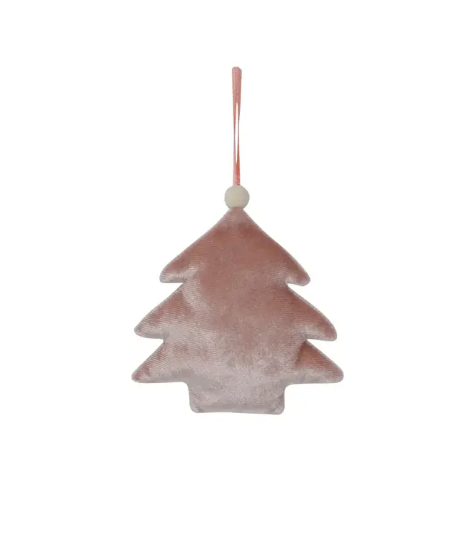 Plush Tree Ornament - Pink