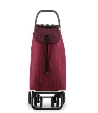 Rolser Shopping Cart - 4 Wheels - Burgundy