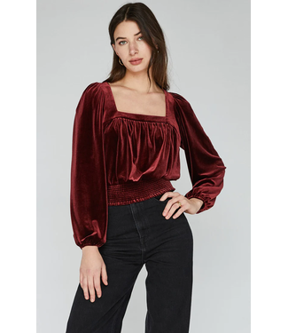 Gentle Fawn Paramount Velvet Top - Rum