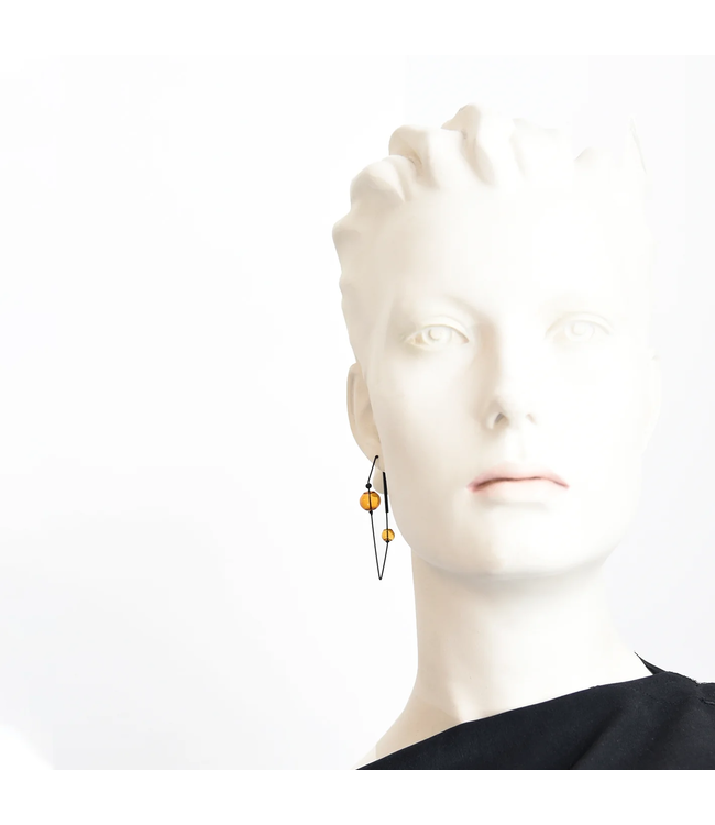 Pursuits Hollis Hoops (amber)