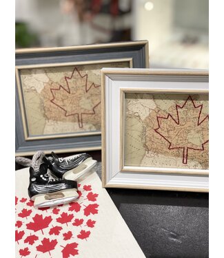 Sadie & June Canada Maple Leaf Map - Assorted