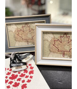 Sadie & June Canada Maple Leaf Map