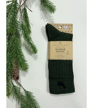 Pokoloko Unisex Polygon Alpaca Socks