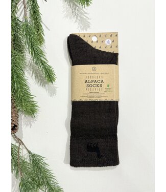 Pokoloko Everyday Alpaca Sock - Coffee