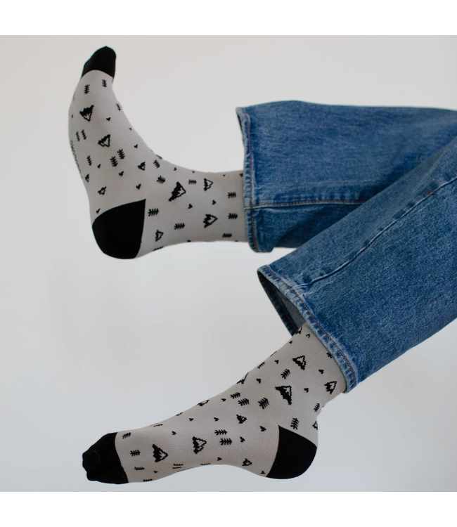 Pokoloko Pima Socks - Tree Hugger