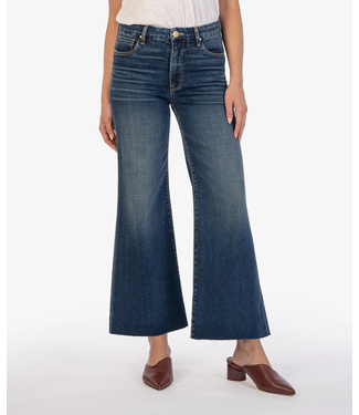 KUT Jeans Meg High Rise Wide Leg - Med Wash