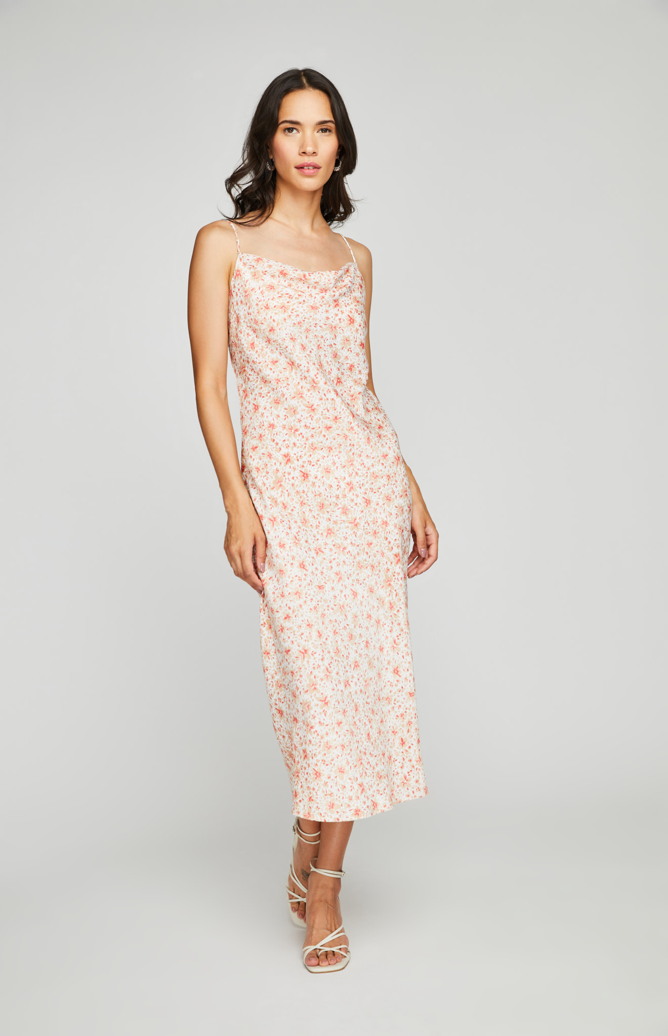 White ditsy dress 2025