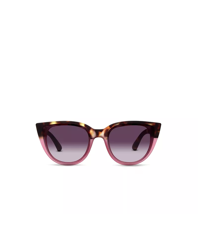 Okkia Silvia Cat Eye Sunglasses - Havana Pink