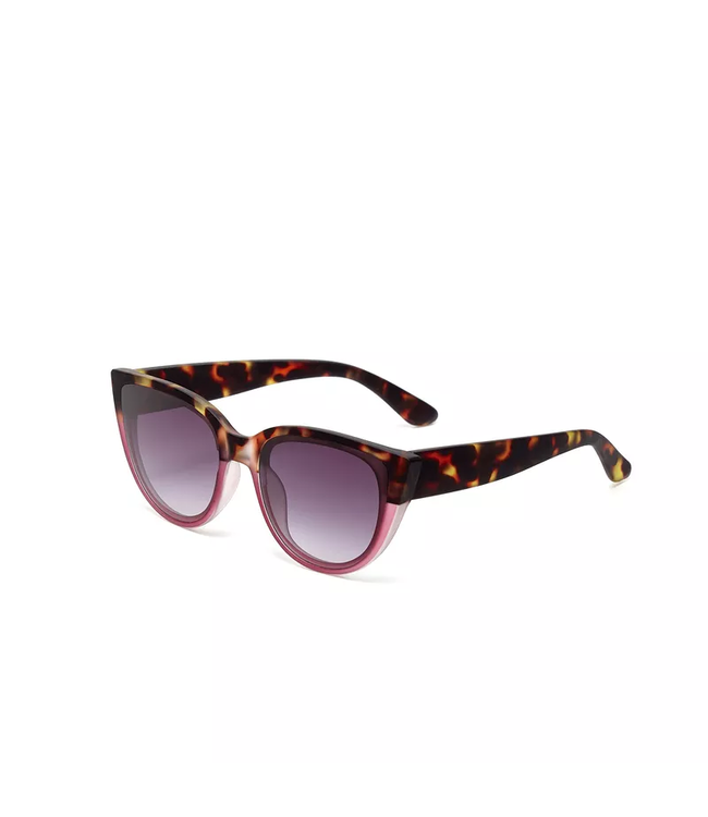 Okkia Silvia Cat Eye Sunglasses - Havana Pink