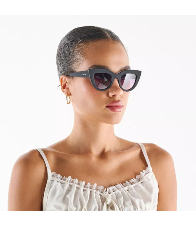 Okkia Claudia Cat Eye Sun Readers - Black
