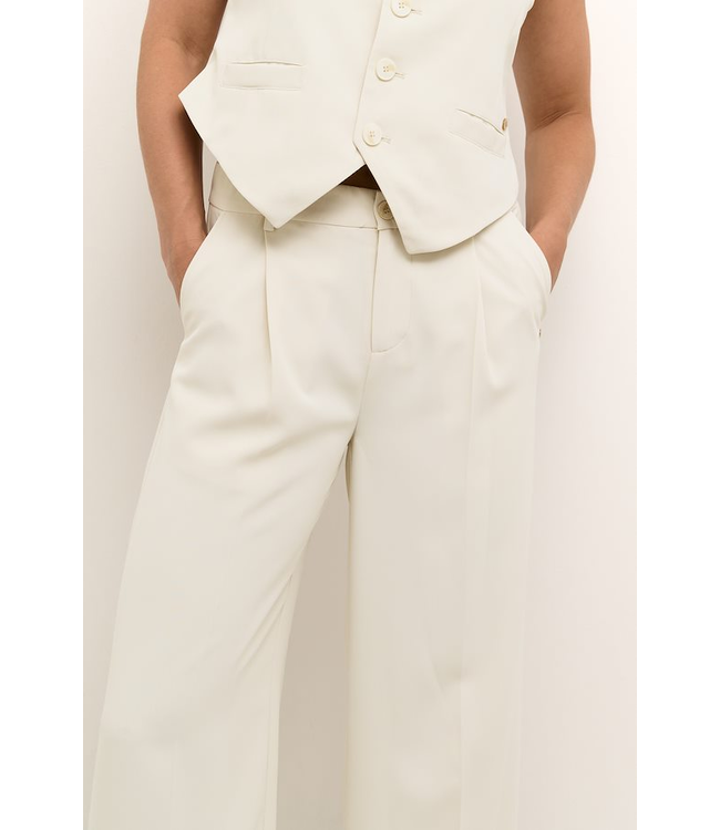 Cream CRBencon Full Length Pant - Cream