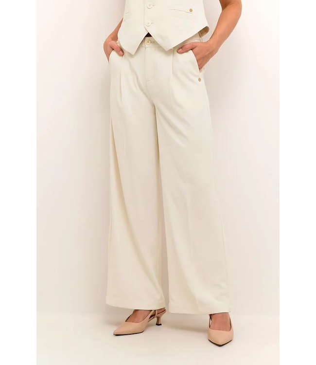 Cream CRBencon Full Length Pant - Cream